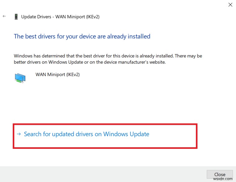 Khắc phục Bộ điều hợp Wi-Fi không hoạt động trong Windows 10 