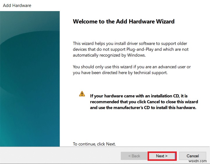 Sửa lỗi máy ảnh máy tính xách tay không được phát hiện trên Windows 10