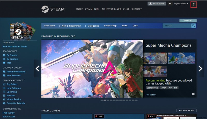 Cách thay đổi ảnh hồ sơ Steam 