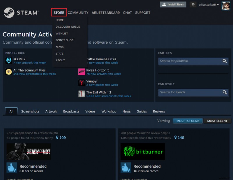 Cách thay đổi ảnh hồ sơ Steam 