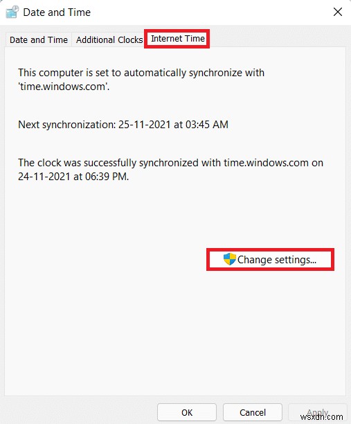 Cách đồng bộ hóa thời gian trong Windows 11 
