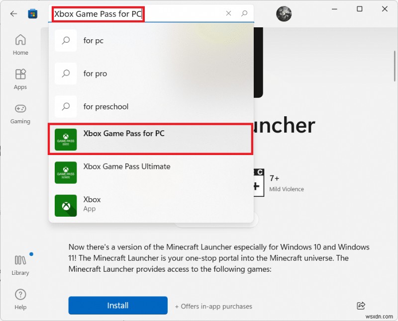 Cách tải xuống và cài đặt Minecraft trên Windows 11 