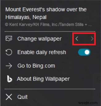Cách tải xuống và cài đặt hình nền Bing cho Windows 11