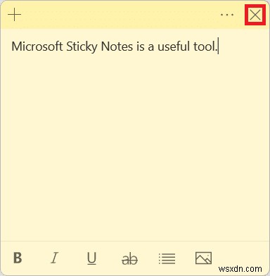 Cách sử dụng Sticky Notes trong Windows 11 