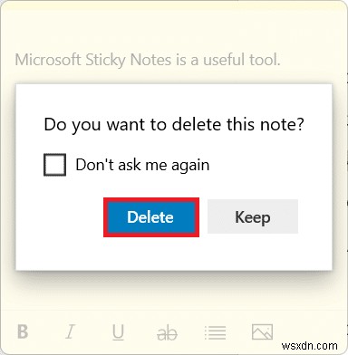 Cách sử dụng Sticky Notes trong Windows 11 