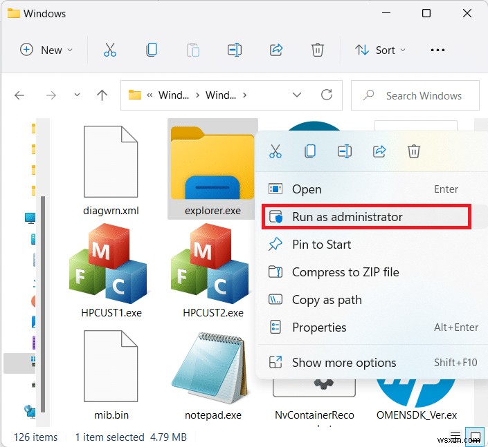 Cách chạy File Explorer với tư cách quản trị viên trong Windows 11 