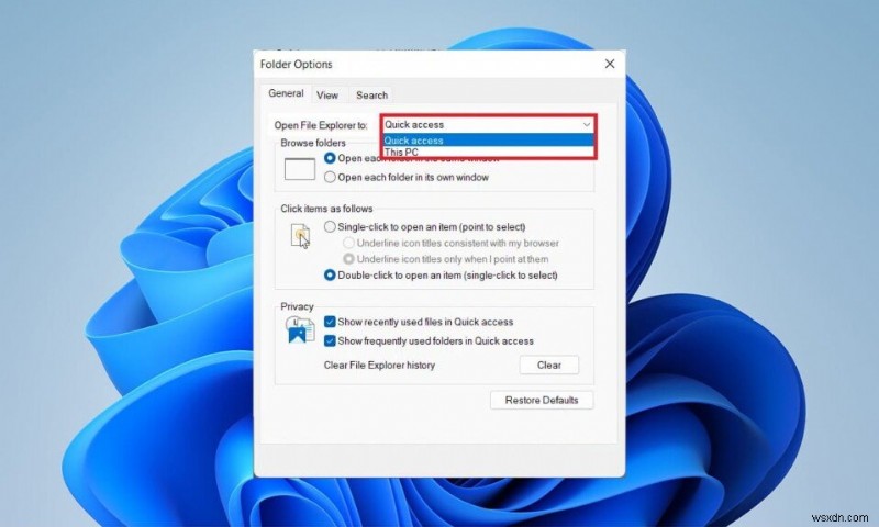 Cách bật hoặc tắt truy cập nhanh trong Windows 11 