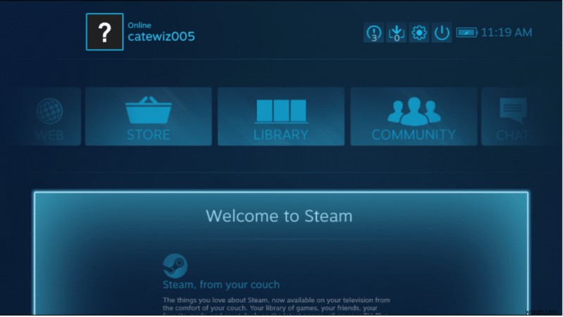 Cách chơi trò chơi Steam từ Kodi