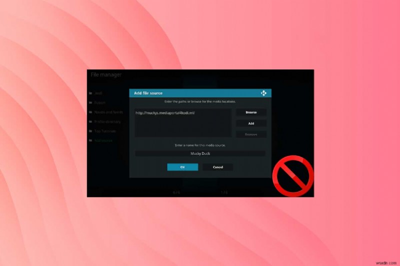 Sửa lỗi Kodi Mucky Duck Repo không hoạt động