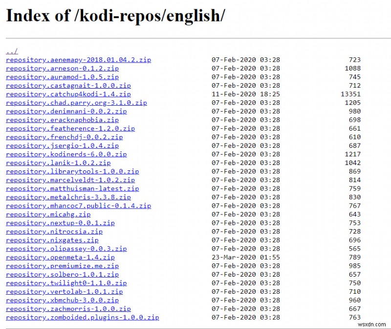 Sửa lỗi Kodi Mucky Duck Repo không hoạt động