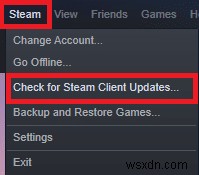 Sửa mã lỗi Steam e502 l3 trong Windows 10