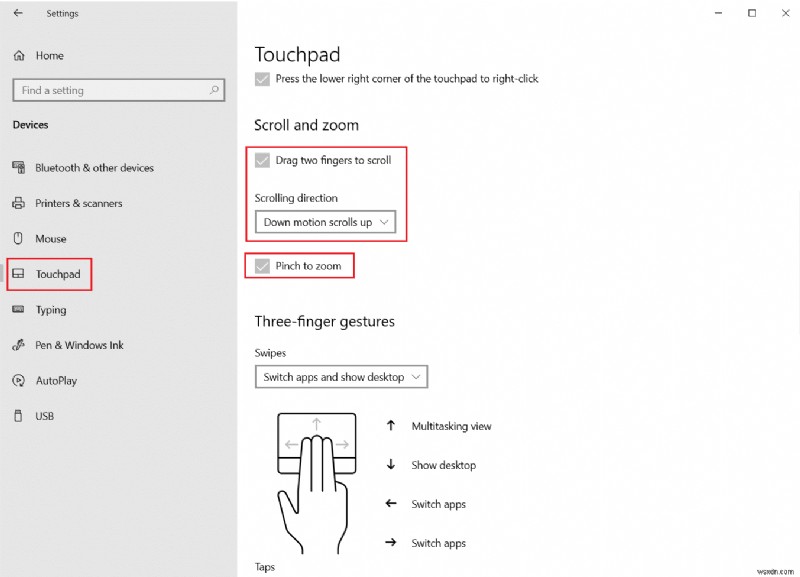 Khắc phục Touchpad Scroll không hoạt động trên Windows 10 