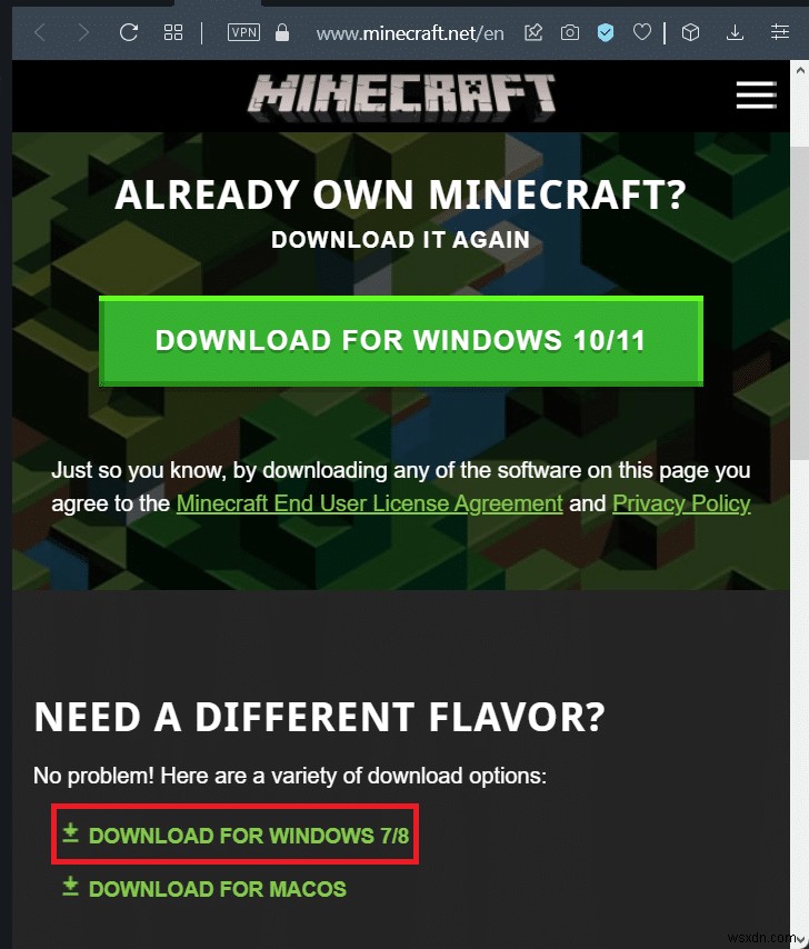 Cách sửa lỗi Minecraft 0x803f8001 trong Windows 11 