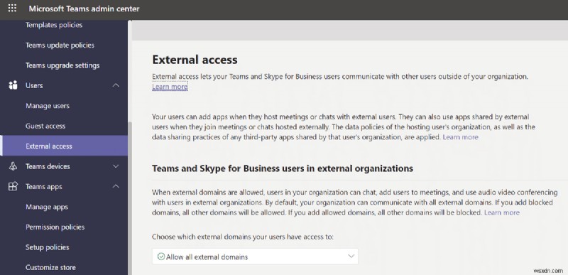 Cách truy cập Đăng nhập Trung tâm quản trị Microsoft Teams