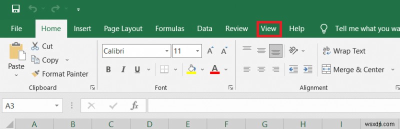 Cách cố định hàng và cột trong Excel