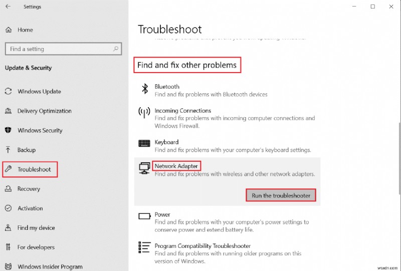 Sửa ERR_EMPTY_RESPONSE trên Windows 10 