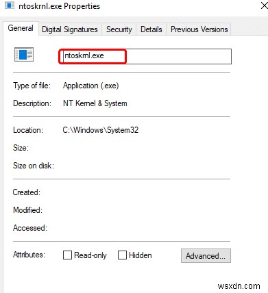 Khắc phục Ntoskrnl.exe Sử dụng CPU cao 