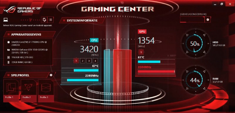 Khắc phục ROG Gaming Center không hoạt động 