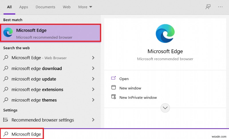 Sửa lỗi STATUS BREAKPOINT trong Microsoft Edge 