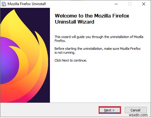 Sửa chữa Firefox không phản hồi 