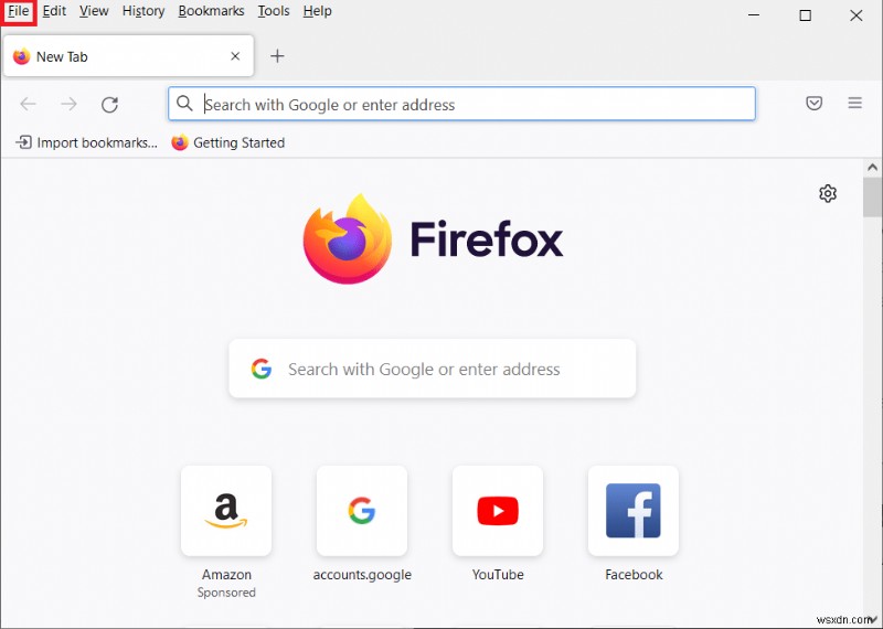 Sửa lỗi thiết lập lại kết nối Firefox 