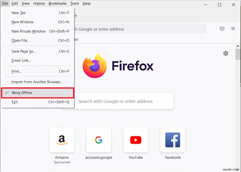 Sửa lỗi thiết lập lại kết nối Firefox 