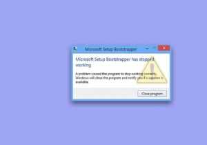 Khắc phục sự cố thiết lập Microsoft Bootstrapper đã ngừng hoạt động 