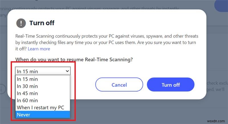 Cách tắt tạm thời phần mềm chống vi-rút trên Windows 10 