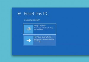 Cách Reset Windows 10 mà không làm mất dữ liệu 