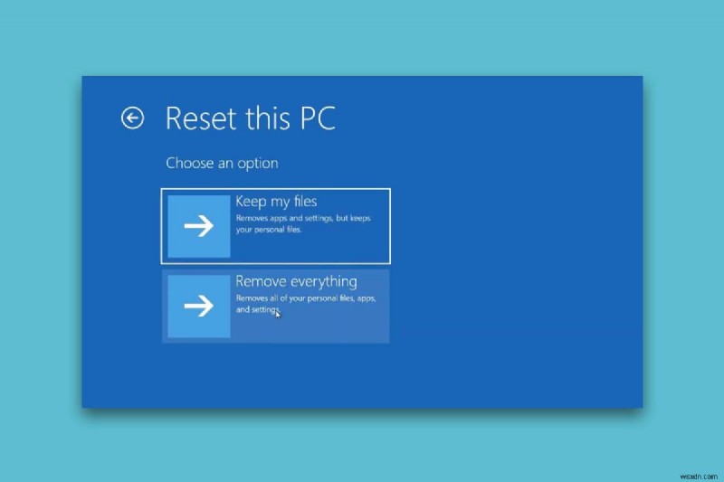 Cách Reset Windows 10 mà không làm mất dữ liệu 