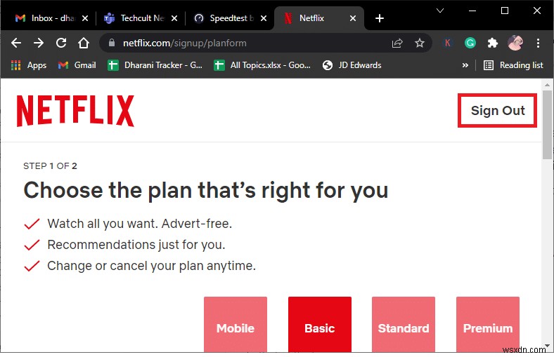 Sửa mã lỗi Netflix UI3012 