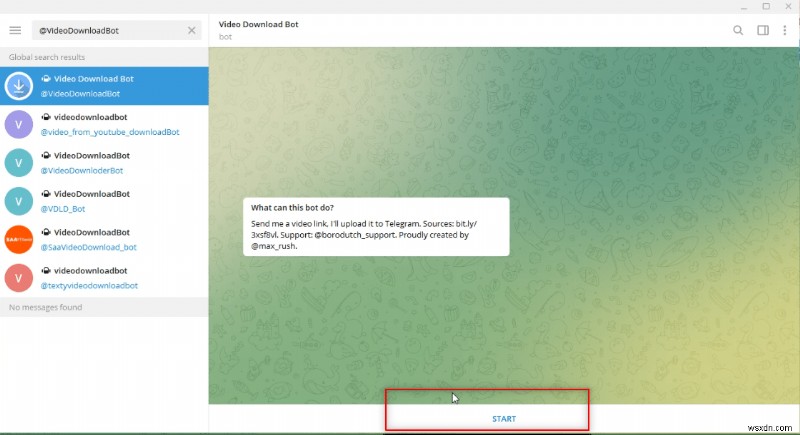 Cách tải xuống video Telegram trên Windows 10 