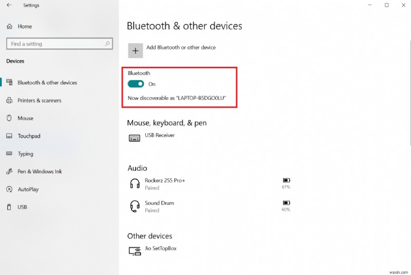 Sửa lỗi trình điều khiển Bluetooth trong Windows 10 