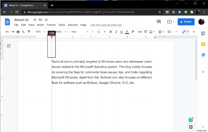 Cách tạo Thụt lề treo trong Word và Google Documents