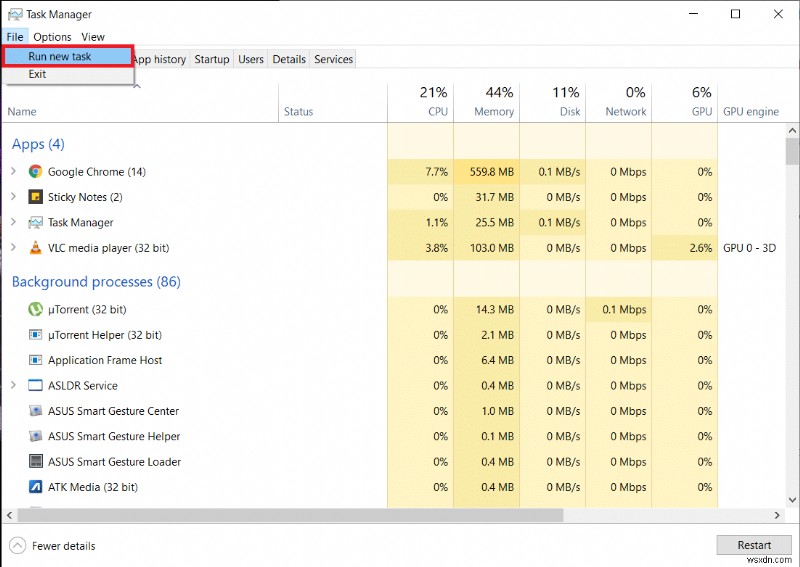 Sửa lỗi thanh tác vụ hiển thị ở chế độ toàn màn hình trên Windows 10 