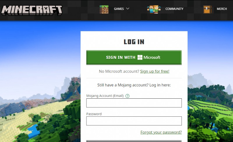 Sửa lỗi đăng nhập Minecraft trong Windows 10 