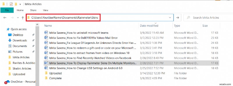 Cách thiết lập giao diện màn hình kép Rainmeter trên Windows 10 