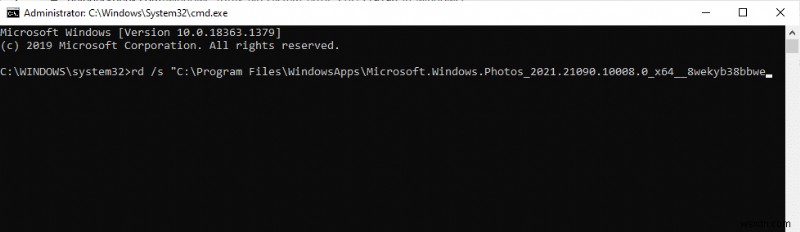 Sửa lỗi hệ thống tệp Windows 10 2147219196 
