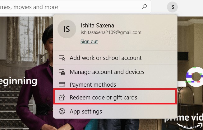 Cách đổi thẻ quà tặng trên tài khoản Microsoft 