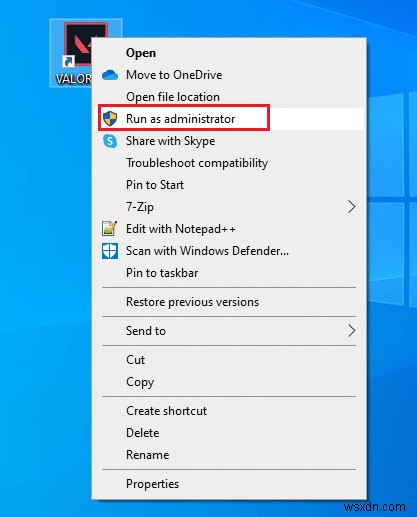 Sửa lỗi Valorant Val 43 trong Windows 10