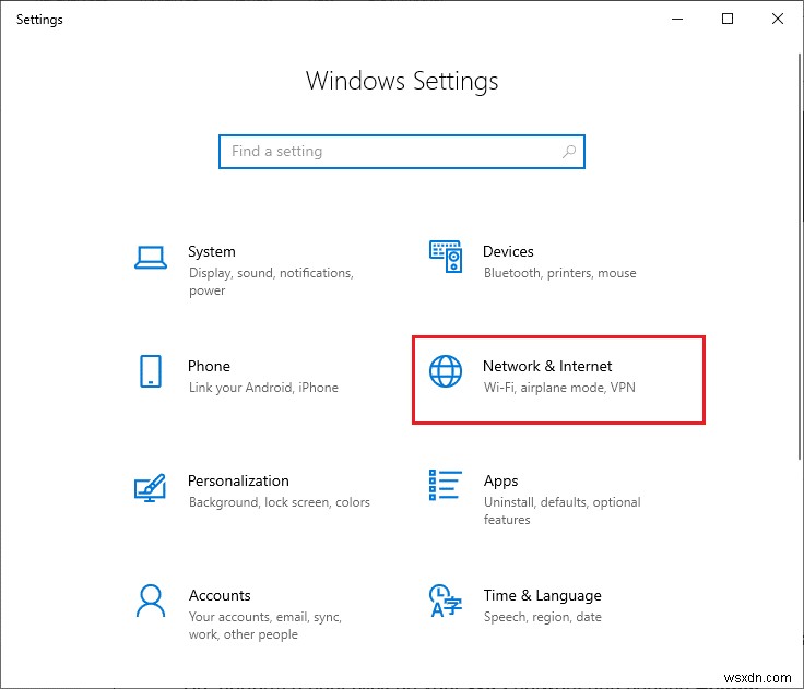 Sửa tùy chọn WiFi không hiển thị trong Windows 10 