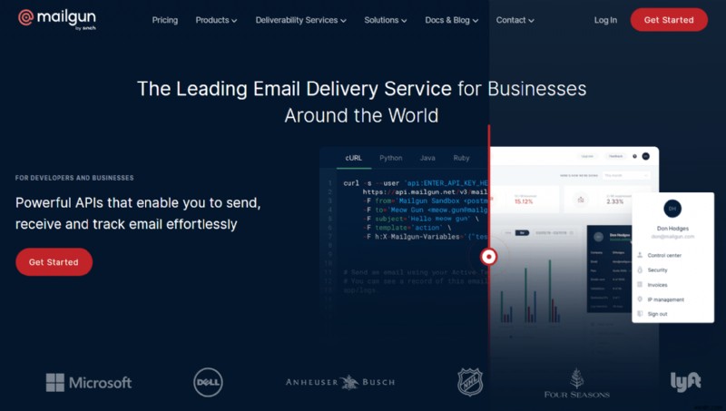 Top 30 nhà cung cấp dịch vụ email hàng loạt miễn phí tốt nhất 