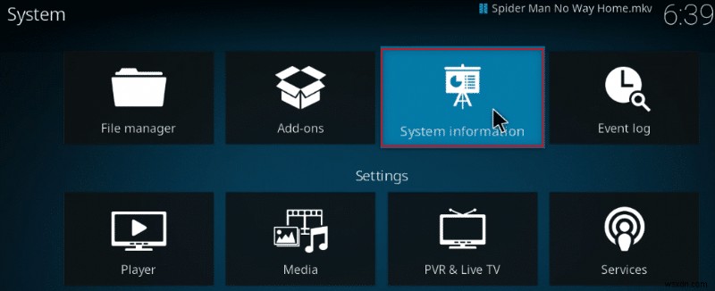 Cách tăng tốc Kodi trong Windows 10 