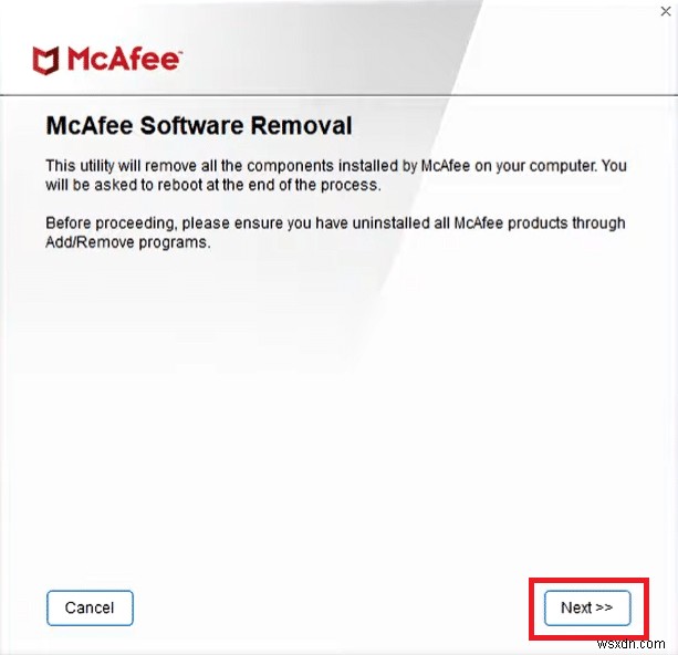 Cách gỡ cài đặt McAfee LiveSafe trong Windows 10 