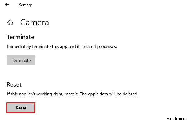Khắc phục sự cố máy ảnh được sử dụng bởi một ứng dụng khác trong Windows 10 