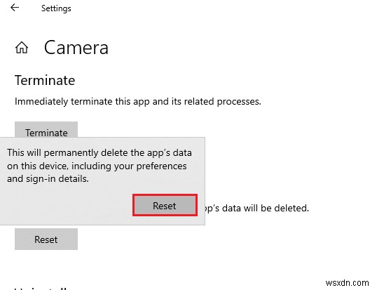 Khắc phục sự cố máy ảnh được sử dụng bởi một ứng dụng khác trong Windows 10 