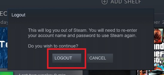 Sửa lỗi Phải chạy Steam để chơi trò chơi này trong Windows 10 