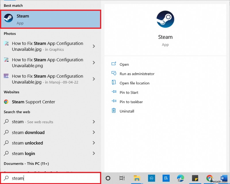 Sửa lỗi Phải chạy Steam để chơi trò chơi này trong Windows 10 