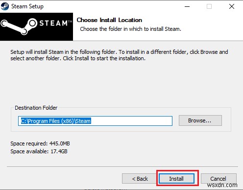 Sửa lỗi Phải chạy Steam để chơi trò chơi này trong Windows 10 