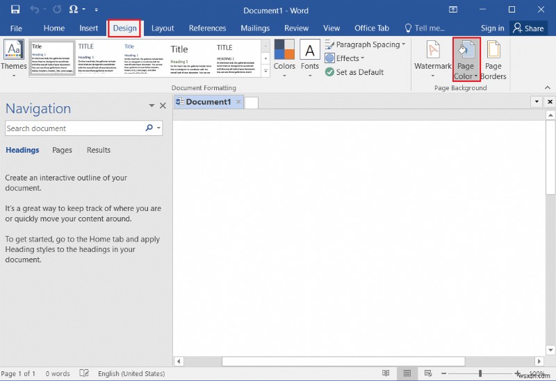 Cách đặt Ảnh nền cho Microsoft Word